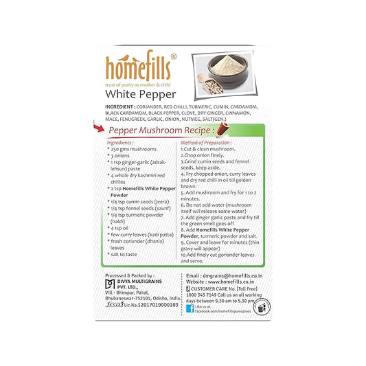 Homefills White Pepper Powder