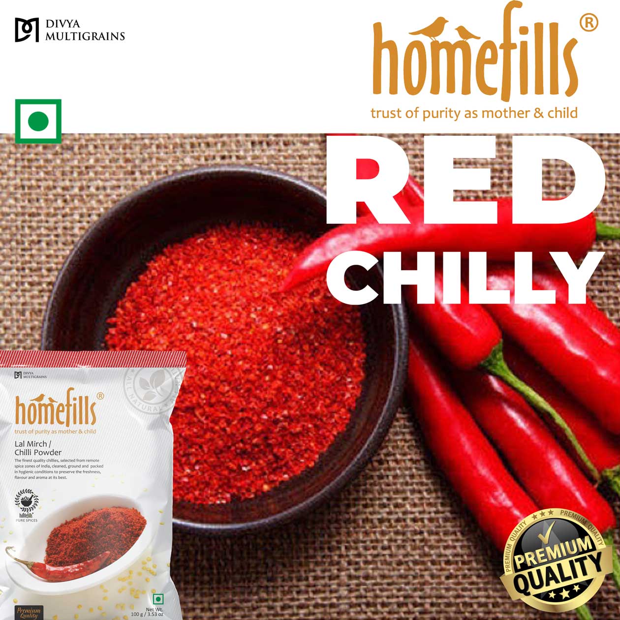 Homefills Red Chilli Powder