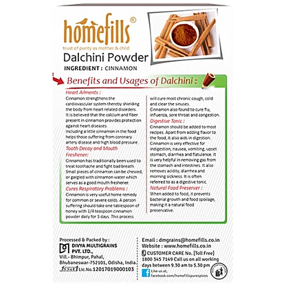 Homefills Dalchini Powder (Cinnamon Powder)