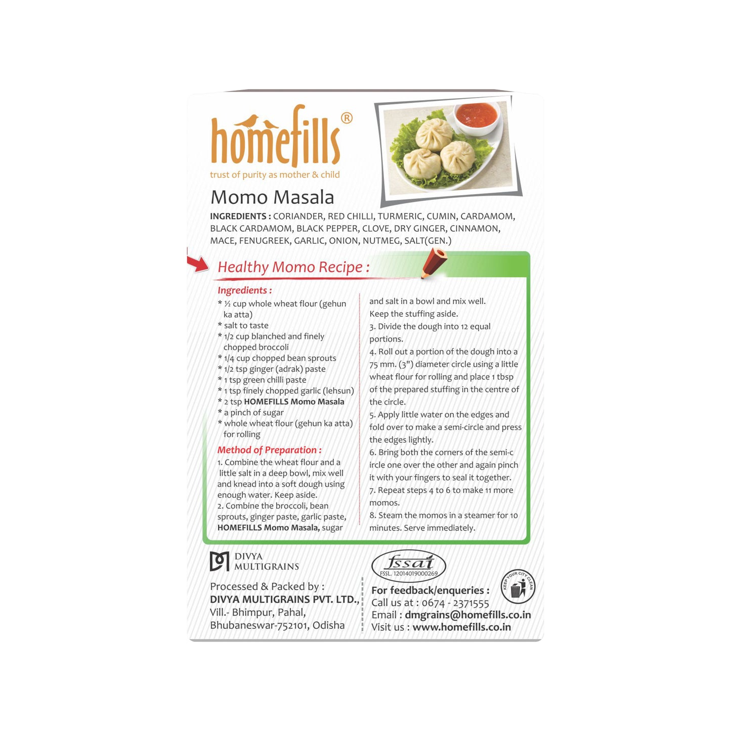 Homefills Momo Masala