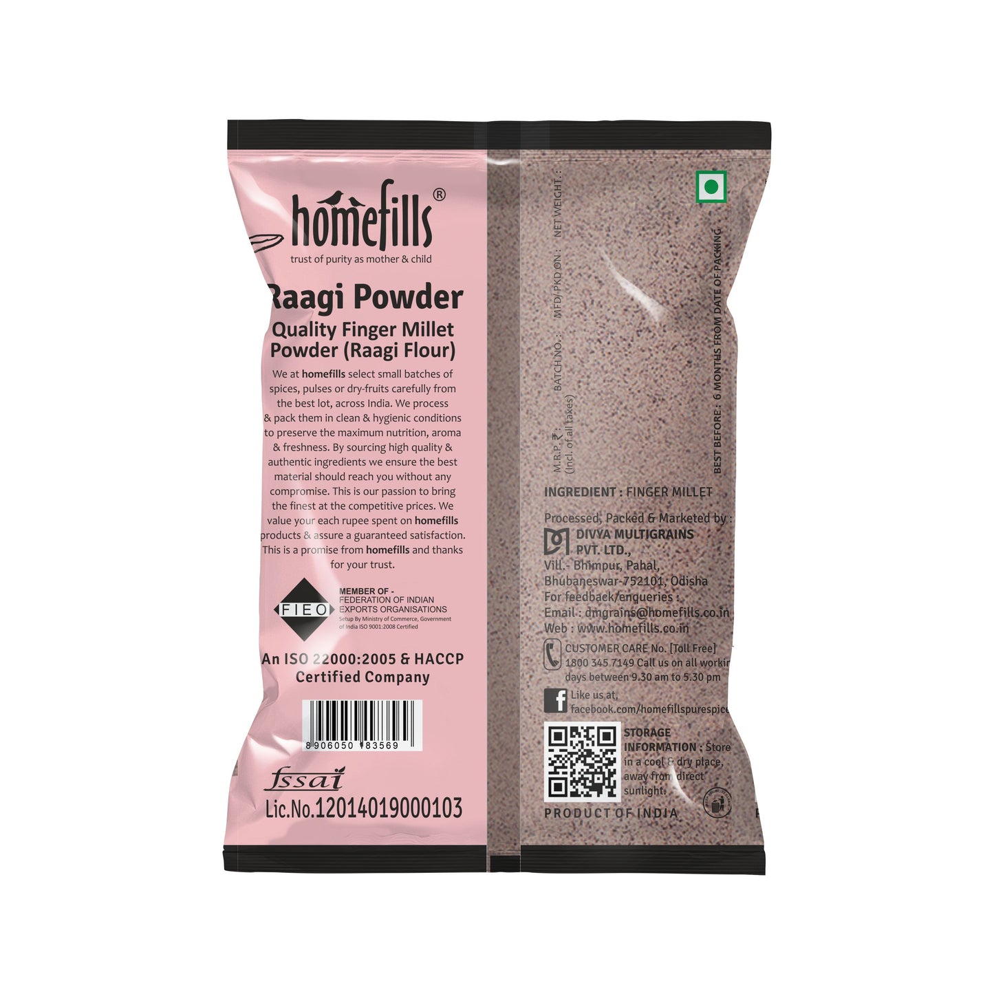 Homefills Raagi Powder