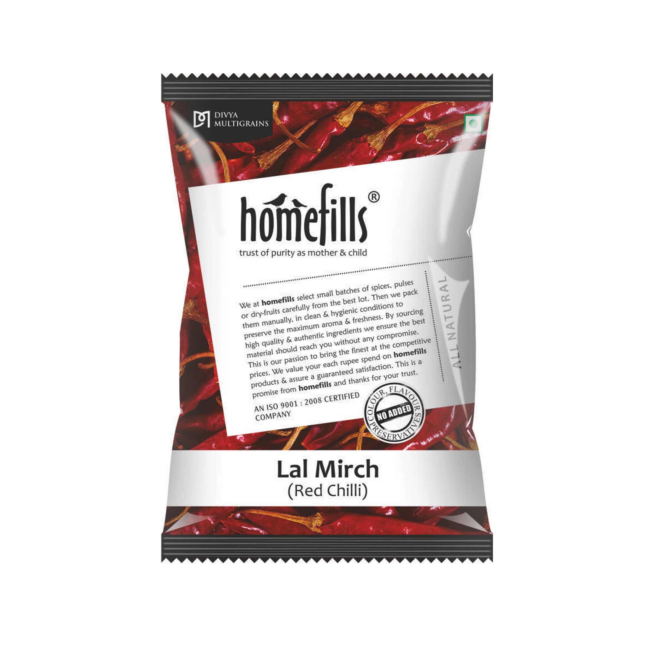 Homefills Dry Red Chilli (Stemless)